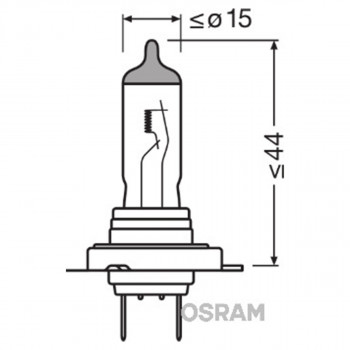 SIJAL 12/ H7 64210ULT-01B=1BL 55W PX26D BLI1 OSRAM 