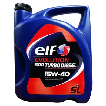 ELF EVOL 500 DIESEL 15W40 5/1 