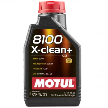 MOTUL 8100 X-CLEAN+ 504 507 5W30 1/1 