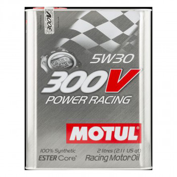 MOTUL 300V POWER RACING 104241=110814 5W30 2/1 
