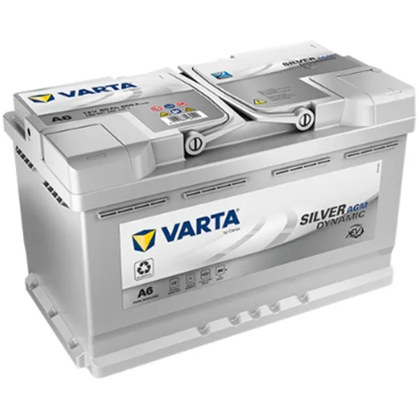 AKUM VARTA AGM XEV START STOP 12V80AH D+ A6 ( F21 EK800 ) 