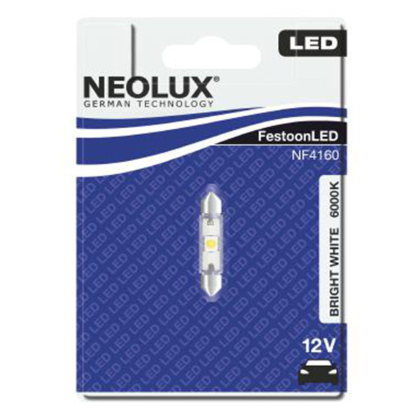 SIJAL LED 12/ NF4160-01B ( NF6441CW-02B ) 0,5W 41MM SV8.5-8 6000K BLI1 NEOLUX 