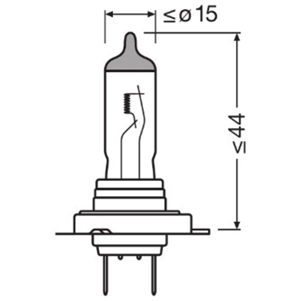 SIJAL 24/ H7 64215TSP 70W PX26D FS1 OSRAM 