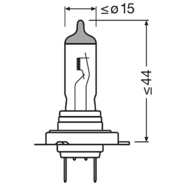 SIJAL 24/ H7 64215TSP 70W PX26D FS1 OSRAM 