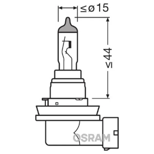 SIJAL 12/ H16 64219L+ 19W PGJ19-3 OSRAM 