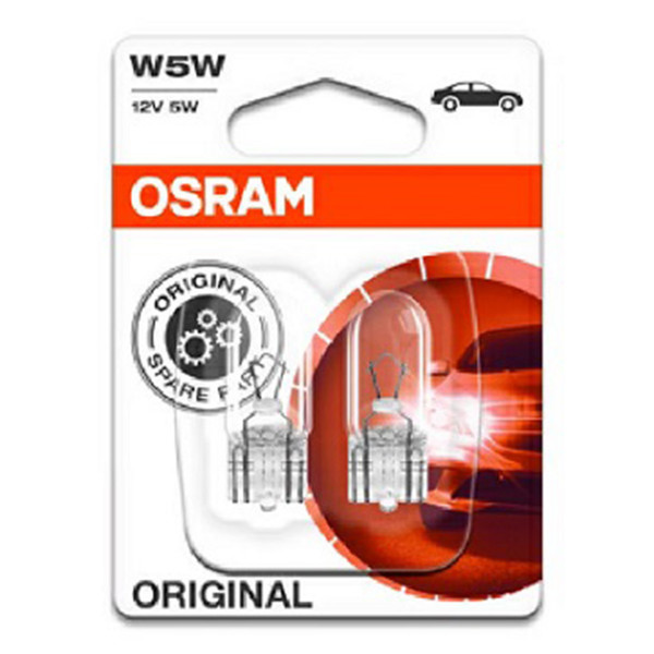 SIJAL PAR 12/ W5W 2825-02B ( 17177 ) 5W W2,1x9.5d 2BOX OSRAM 