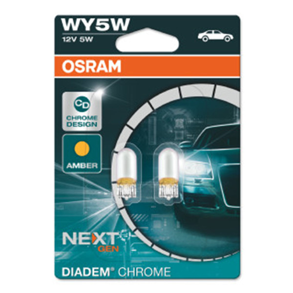 SIJAL PAR 12/ WY5W 2827DC-02B=2BL 5W W2,1X9,5D BLI2 OSRAM (ECOBOX) 