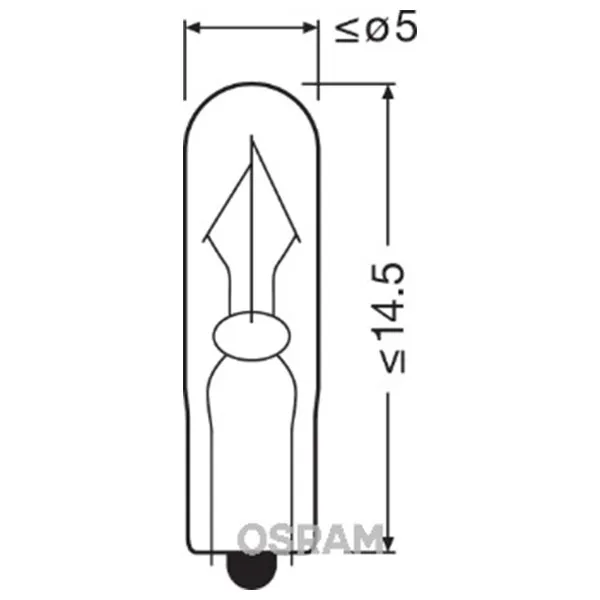 SIJAL 24/ W1W 2341 1W W2X4.6D UNV1 OSRAM 