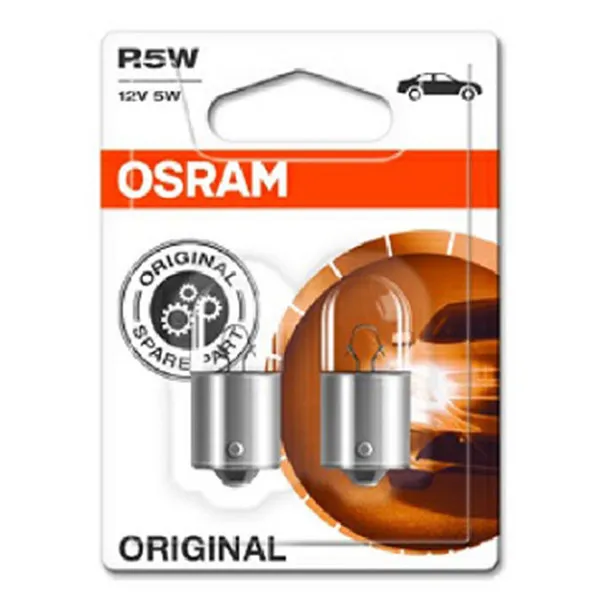 SIJAL PAR 12/ R5W 5007-02B 5W BA15S BLI2 OSRAM 