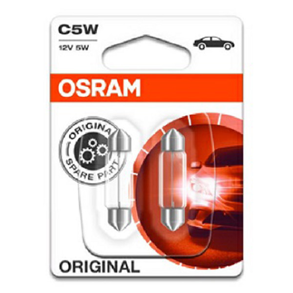 SIJAL PAR 12/ C5W 6418-02B 5W SV8,5-8 BLI2 OSRAM 