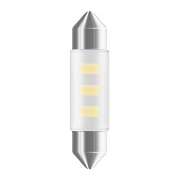 SIJAL LED 12/ C5W 6413DWP-01B = 6441CW-01B 0.5W 41MM SV8,5-8 6000K OSRAM 