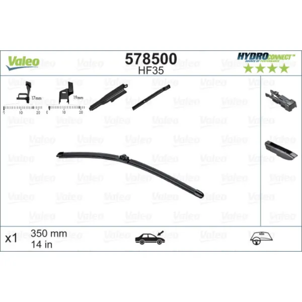 METL 578500 (  ) 350MM HYDROCONNECT VALEO 