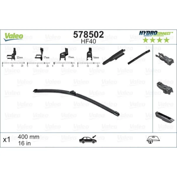 METL 578502 (  ) 400MM HYDROCONNECT VALEO 