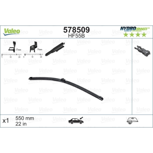 METL 578509 (  ) 550MM HYDROCONNECT VALEO 