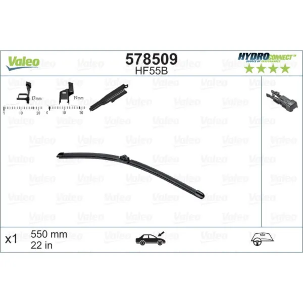 METL 578509 (  ) 550MM HYDROCONNECT VALEO 