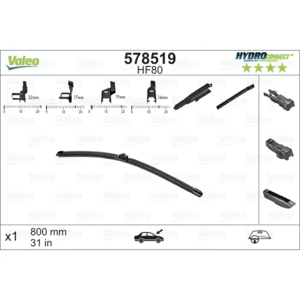METL 578519 (  ) 800MM HYDROCONNECT VALEO 