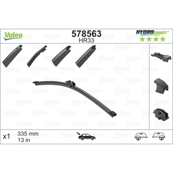 METL 578563 (  ) 340MM HYDROCONNECT ZAD VALEO 