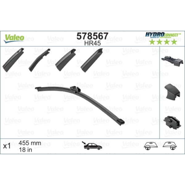 METL ZAD 578567 (  ) 450MM HYDROCONNECT VALEO 