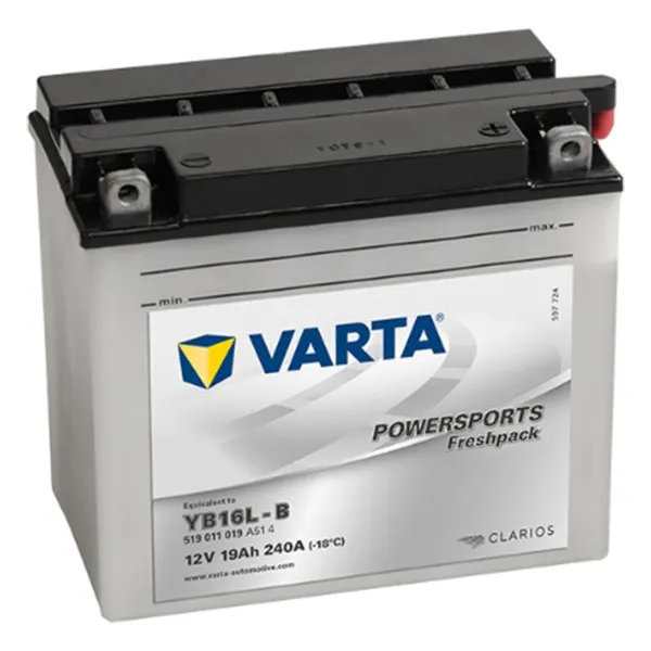 AKUM VARTA MOTO FP 12V19AH D+ YB16L-B 