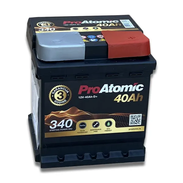 AKUM PROATOMIC 12V40AH D+ 