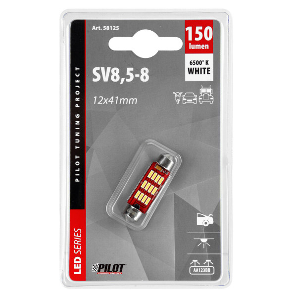 SIJ LED 58125 12x41 10-30V LAMPA 