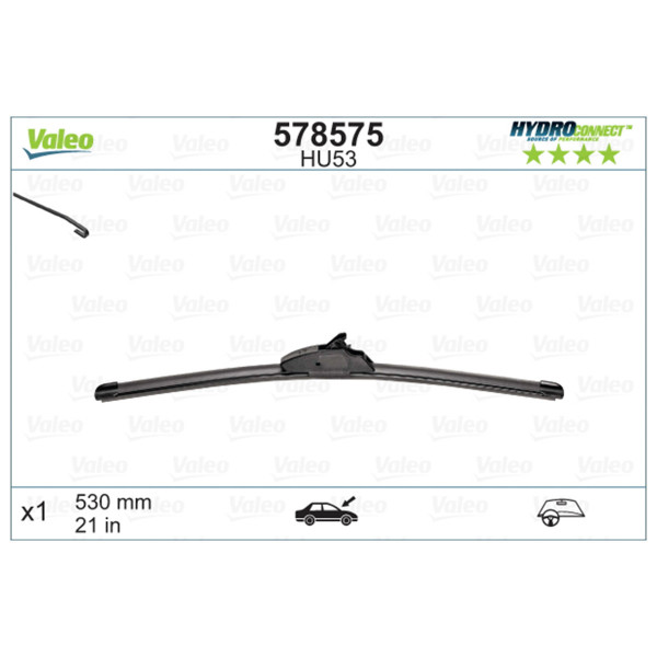 METL 578575 (  ) HYDROCONNECT 530MM VALEO 