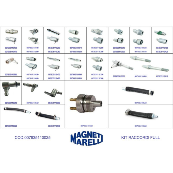 ATF EXTRA FULL SET PRIKLJUCAKA 007935110025 M MARELLI 