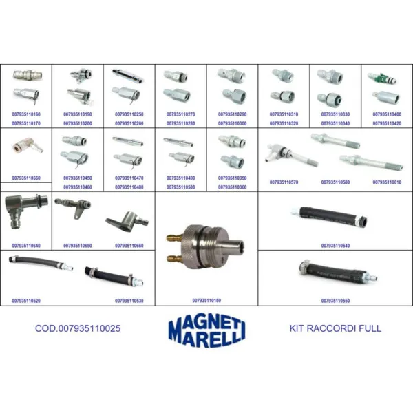 ATF EXTRA FULL SET PRIKLJUCAKA 007935110025 M MARELLI 