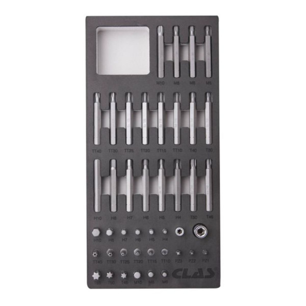 SET - MODUL BITOVA OS6000 KRATKI-DUGI 10 MM (IMBUS,PZ,TORX,XZN) 43 DELA CLAS 