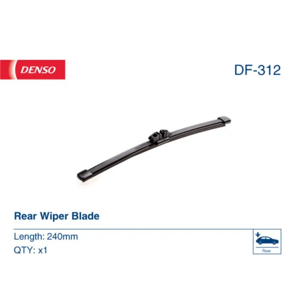 METLICE FLAT ZAD DF-312 ( VM262 119520 ) 240MM C5 CLIO 12- DENSO 