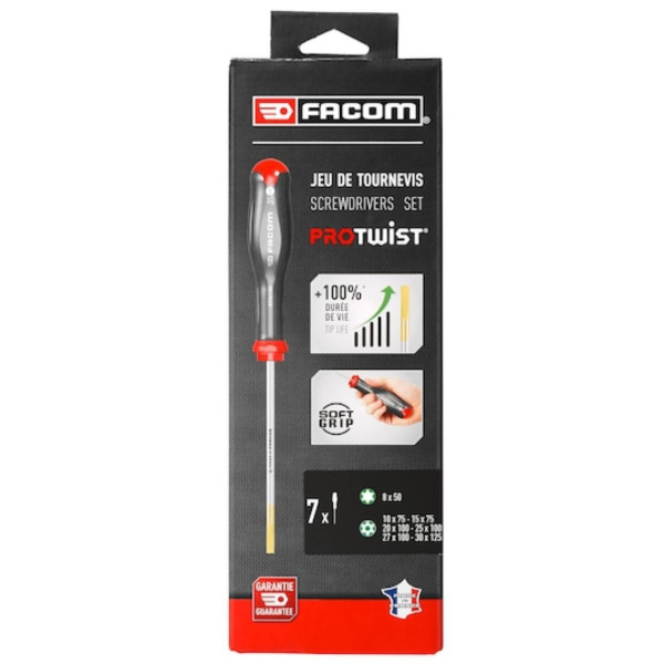 SET ODVIJACA ATXR.J7PB=ANXR.J7PB TORX SA RUPOM 7 KOM FACOM 