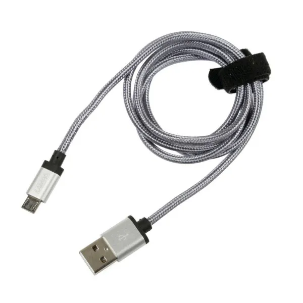 KABL USB 38886 LAMPA MICRO USB 100 CM SIVO 