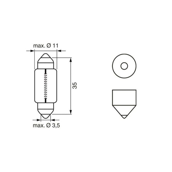 SIJ 12V C5W 1987302810 SULFIDNA (  ) ECO BOSCH 
