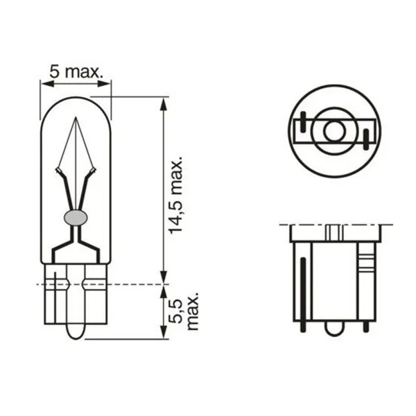 SIJ 12V 1.2W 1987302824 UBODNA ( 17037 ) ECO BOSCH 