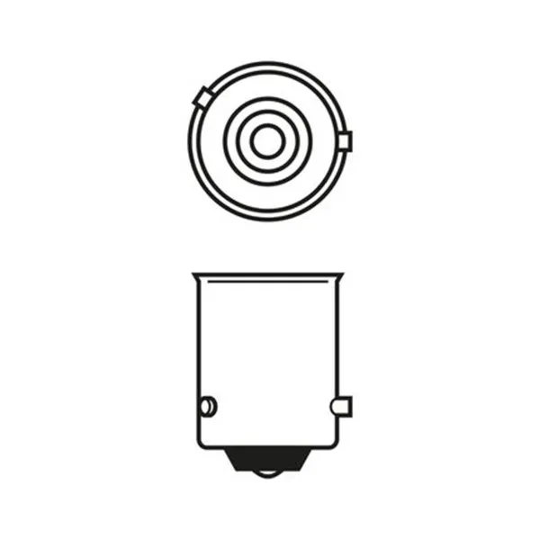 SIJ 12V 21W ZUTA 1987302812 (  PY21W 32203 17638 ) ECO BOSCH 
