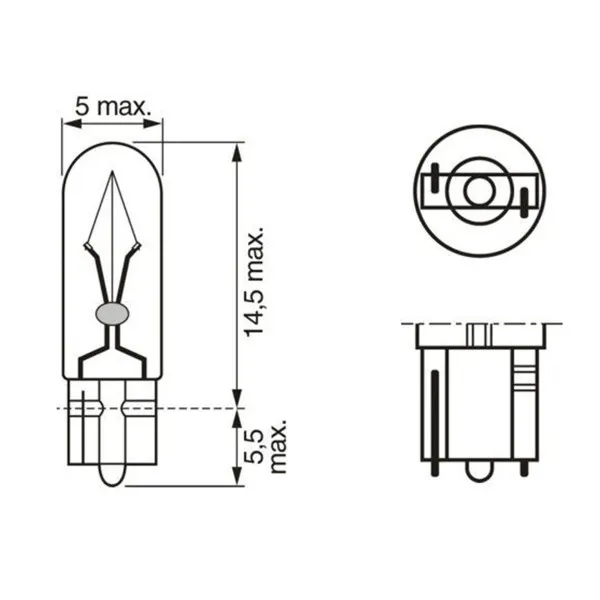 SIJ 12V 2W 1987302218 (  ) PURE LIGHT BOSCH 