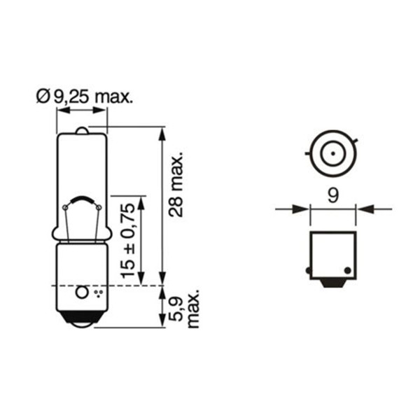 SIJ 12V H6W 1987302809 (  ) ECO BOSCH 
