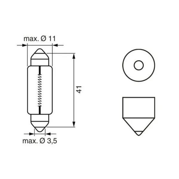 SIJ 12V 10W 1987302825 (  ) ECO BOSCH 