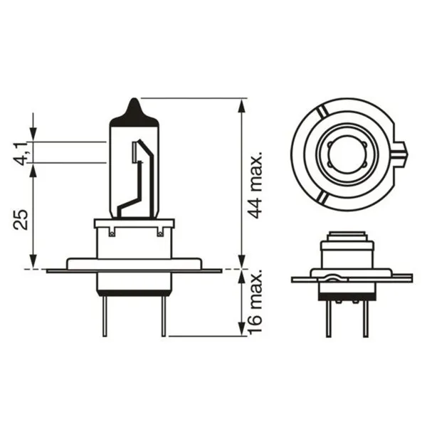 SIJ 12V H7 1987301012 (  ) BLISTER BOSCH 
