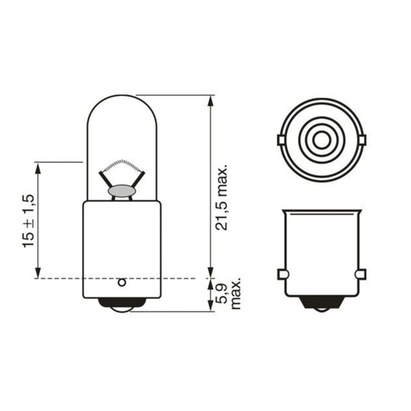 SIJ 12V T4W 1987301023 (  ) BLISTER X2 BOSCH 