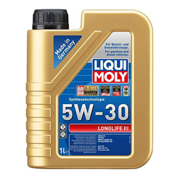 LONGLIFE III 20822 504.00/507.00 5W30 5/1 L.MOLY 