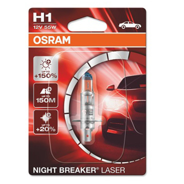 SIJAL 12/H1 64150NL-01B 55W  P14.5S BLI1   OSRAM 