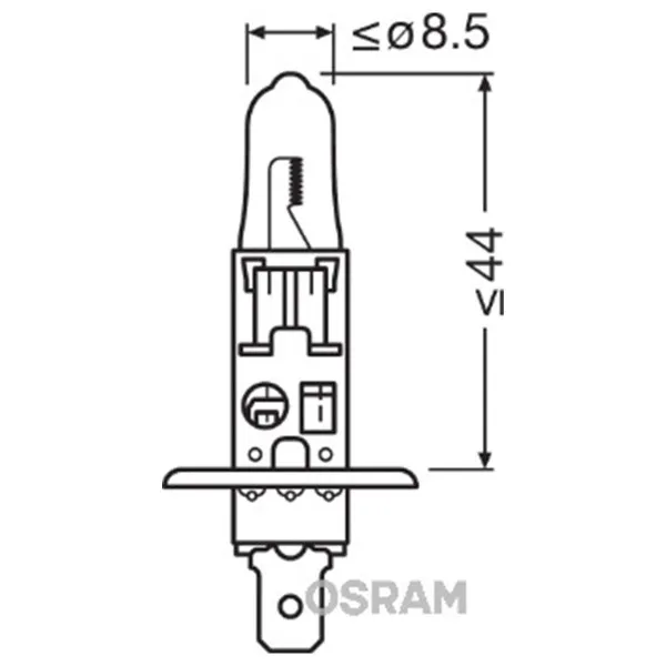 SIJAL 12/H1 64150NL 55W  P14.5S FS1   OSRAM