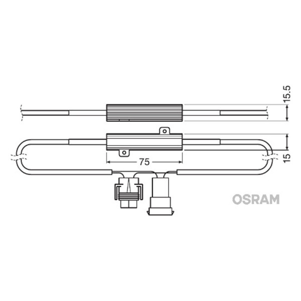 MODUL CU SET ( CANBUS )  LEDCBCTRL103 -50W OSRAM 