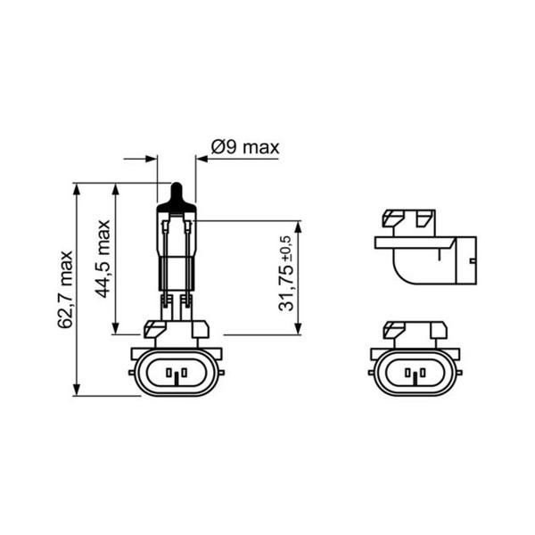 SIJ 12V 50W 886 1987302029 ( ) MERC BOSCH 