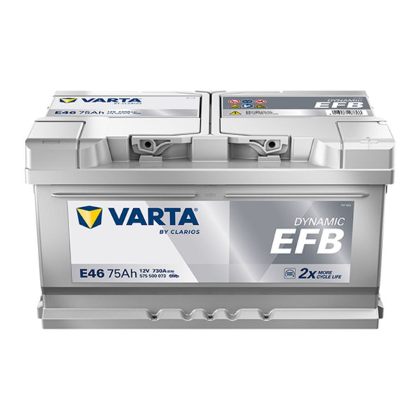 AKUM VARTA DYN EFB START STOP 12V75AH D+ E46 
