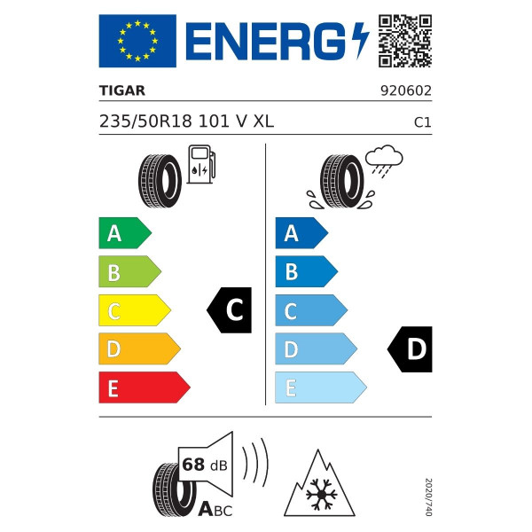TIGAR 235/50X18 97V XL TL ALL SEASON SUV 