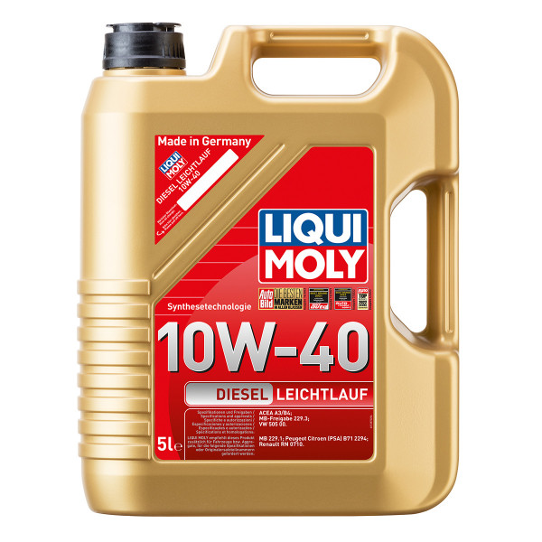 DIESEL LEICHTLAUF 1387=21315 10W40 5/1  L.MOLY 