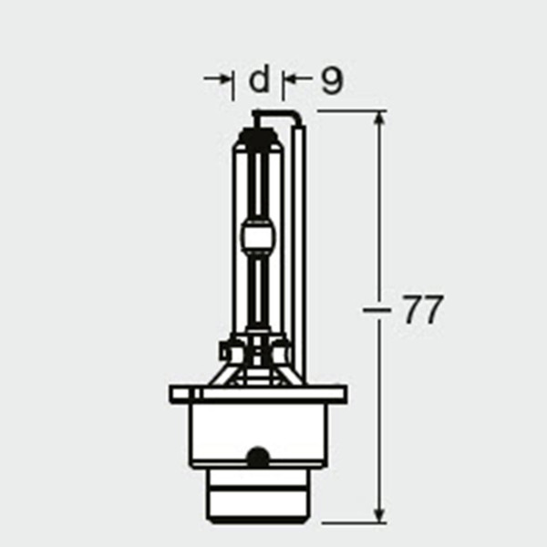 SIJAL PAR XENON / D4S 66440CBI-HCB 35W OSRAM 