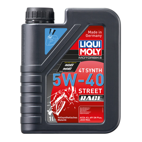 MOTORBIKE 4T  STREET RACE 5W40 1/1 L.MOLY 